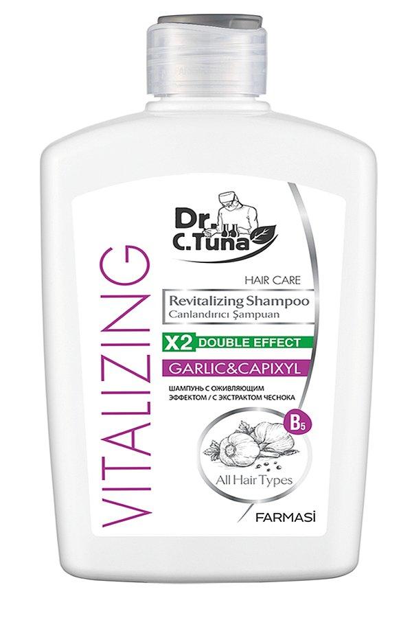 17. Farmasi DR. C. TUNA Vitalizing Tüm Saçlar için Canlandırıcı Sarımsaklı Şampuan