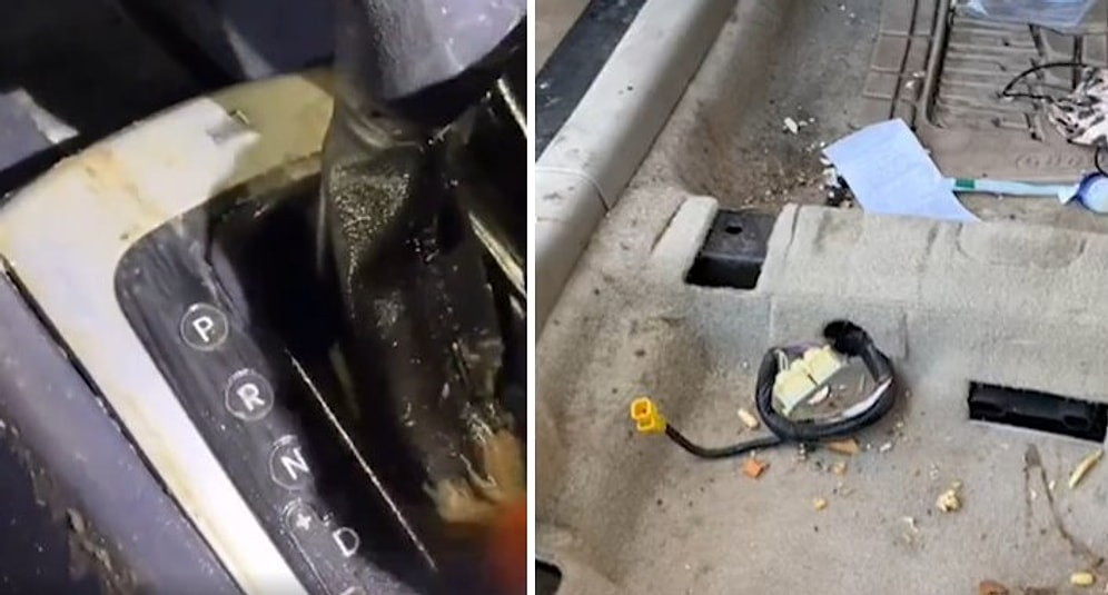 Adeta Çöp Arabaya Dönüşen Arabanın Temizlenme Anını İzlerken Hipnotize Olacaksınız!