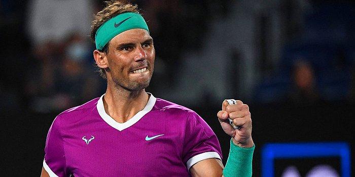 Rafael Nadal Avustralya Açık'ta Adını Finale Yazdırdı! Bir Kez Daha Kazanırsa Tarihe Geçecek