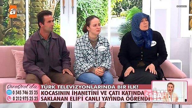 Esra Erol'un programına katılan Münevver Yıldırım, 18 yaşındaki kardeşi Elif Yıldırım'ın, 17 Ocak tarihinde 40 yaşındaki evli ve 2 çocuk babası Kadir Akkoyun'a kaçtığını söylemişti.