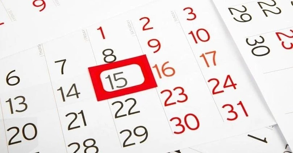 2022 Resmi Tatiller Ne Zaman, Hangi Günlere Denk Geliyor? Resmi Tatiller Kaç Gün?