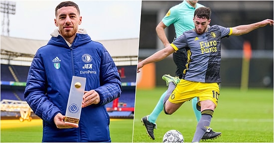 Milli Futbolcumuz Orkun Kökçü, Hollanda'da Ayın Oyuncusu Seçildi