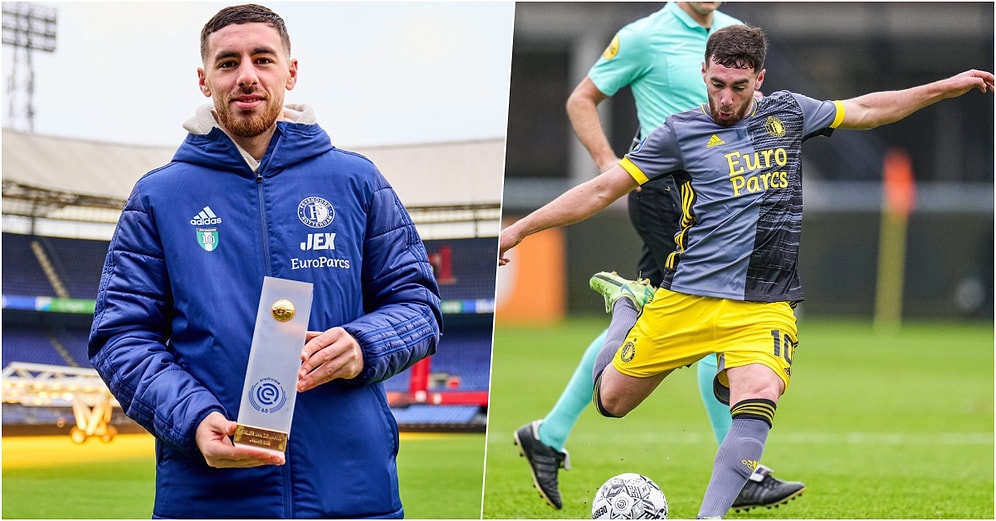 Milli Futbolcumuz Orkun Kökçü, Hollanda'da Ayın Oyuncusu Seçildi