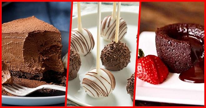 Sevgililer Gününde Çikolatanın Aşk Olduğunu Bir Kez Daha Kanıtlayan Bol Çikolatalı Tarifler