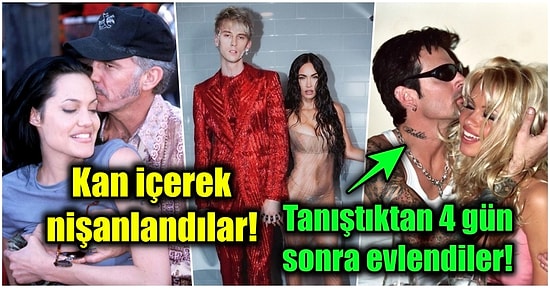 Aşk Uğruna Dağları Delmeseler de Sevgilerini Olabilecek En İlginç Yollarla Tüm Dünyaya Duyuran 16 Ünlü İsim