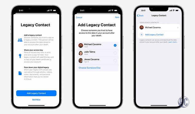 Sosyal medya platformlarının dijital miras konusunu çözmeye başladıklarına da dikkat çeken Gökçe, ''Örneğin Apple, yeni İOS sürümünde dijital mirasçı konusuna çözüm getirmişti. Vefat eden kişinin biriktirdiği dijital unsurlara erişim imkanı sağlamıştı.