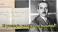 İsmet İnönü'nün 1936'da Yazdığı Not, 86 Yıl Sonra Bir Üniversite Kütüphanesinden Çıktı