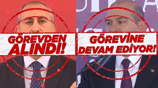 Gelecek Partisi Yorumsuz Diyerek Paylaştı: Abdülhamit Gül Görevden Alındı, Süleyman Soylu Göreve Devam Ediyor