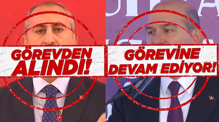 Gelecek Partisi Yorumsuz Diyerek Paylaştı: Abdülhamit Gül Görevden Alındı, Süleyman Soylu Göreve Devam Ediyor