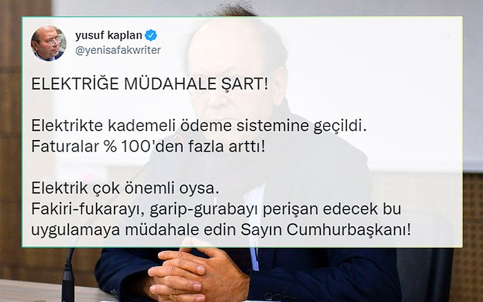 Elektrik Faturaları Yeni Şafak Yazarını da İsyan Ettirdi: 'Müdahale Şart!'