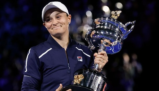 Avusralya Açık Tek Kadınlarda Zafer Barty'nin