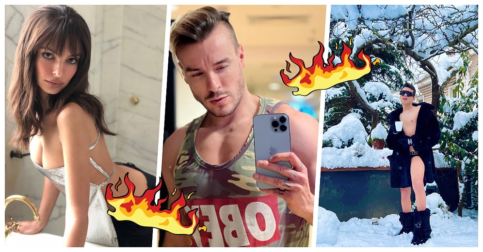 Hafta Boyunca Yaptıkları Sıcak Paylaşımlarla Ülke Genelinde Havaların Isınmasına Sebep Olan Ünlüler