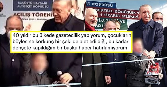 Erdoğan'ın Trabzon Mitinginde Kemal Kılıçdaroğlu'na 'Hain' Diyen Çocuk Sosyal Medyanın Gündeminde