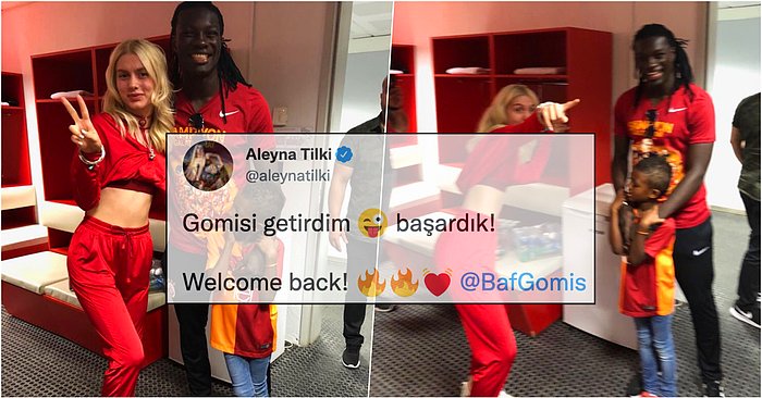 Aleyna Tilki'nin Bafetimbi Gomis Paylaşımı Kısa Sürede On Binlerce Beğeni Aldı