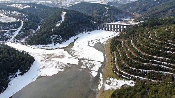 İstanbul'un barajlarındaki son doluluk oranları