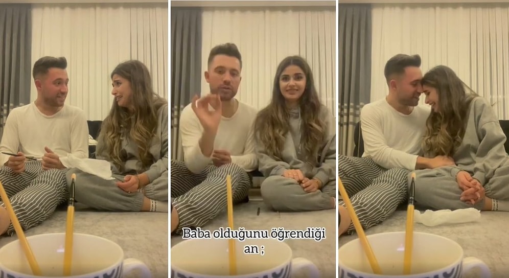 Nasip Olur mu be? Hamile Olduğunu Eşine Söyleyen Kadının Duygusal Anları