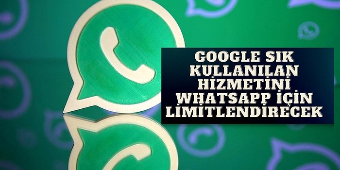 WhatsApp Yedeklemelerinde Kullanılan Hizmet Sınırsız Olmayacak