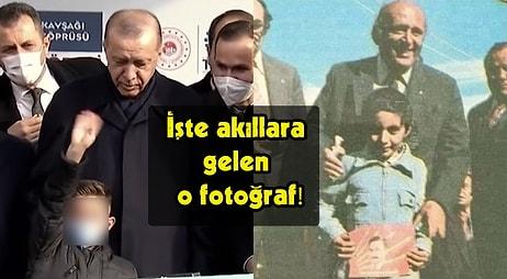 Erdoğan'ın Mitinginde Kılıçdaroğlu'na 'Hain' Diyen Çocuk Yıllar Önceki O Fotoğrafı Yeniden Gündeme Getirdi!
