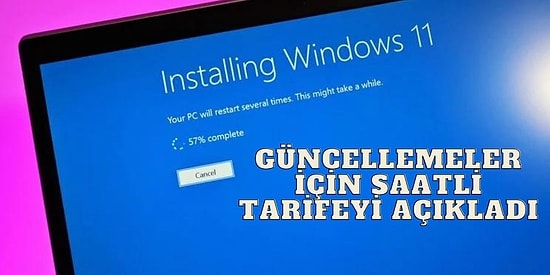 Microsoft'tan İlginç Güncelleme Tavsiyesi: En Az 8 Saat Bağlı Kalmalı
