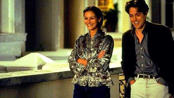 8. Notting Hill / Aşk Engel Tanımaz (1999) - IMDb: 7.1