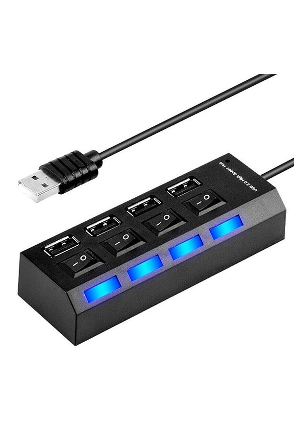 3. 4 Port Usb Hub 2.0 Çoklayıcı