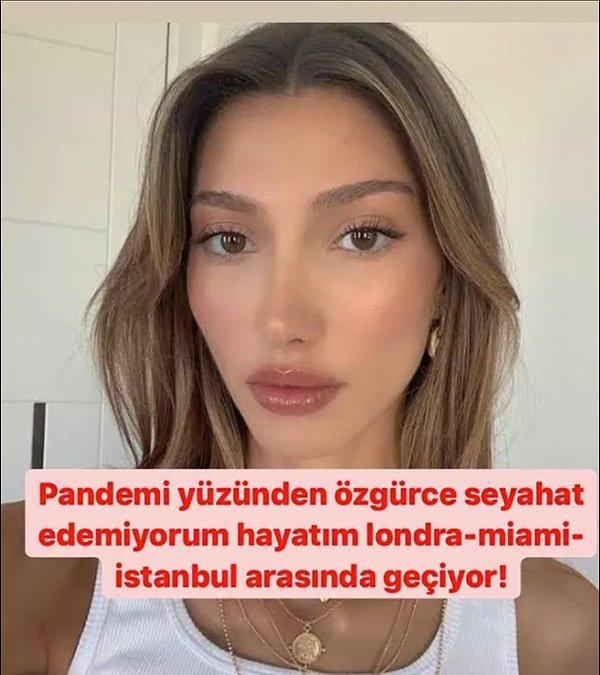 Türkiye güzelinin şu an gündeme gelme sebebi ise sosyal medyadan paylaştığı isyanı. O da şu şekil 👇