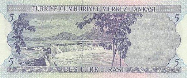 11. Beş Türk Lirası (1968-1983)