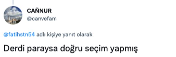 Ardından da sosyal medyada yorumlar gecikmedi tabii ki...