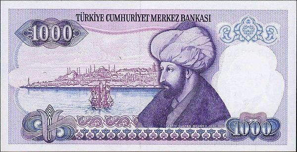 15. Bin Türk Lirası (1986-1992)