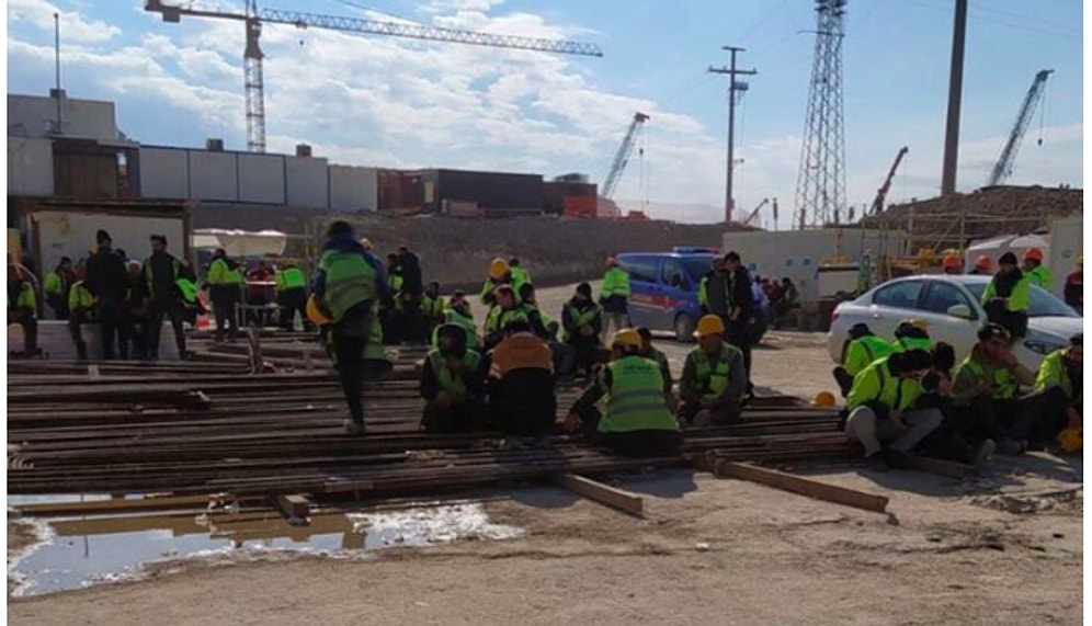 Akkuyu'da Aylardır Maaş Alamayan 250 İşçi, İş Bıraktı