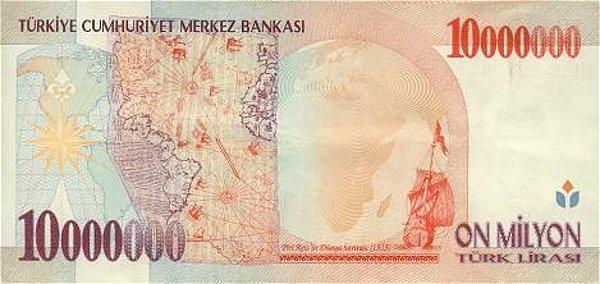 21. On Milyon Türk Lirası (1999-2006)