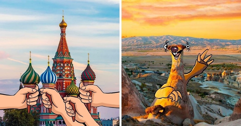 20 креативных иллюстраций от художника, который смотрит на мир под иным углом