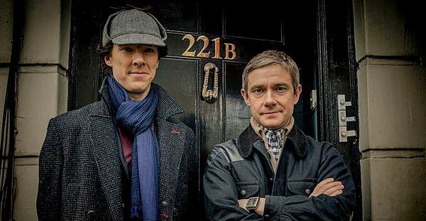 2. Sherlock (2010) - IMDb: 9.1