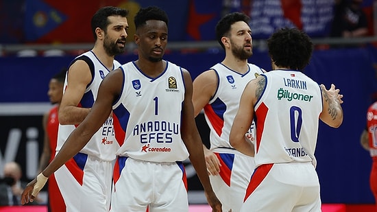 Anadolu Efes Uzatmalara Giden Müthiş Maçta CSKA Moskova'yı Devirdi