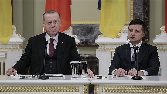 Erdoğan Kiev'de: "Ukrayna'nın Toprak Bütünlüğünü Destekliyoruz"