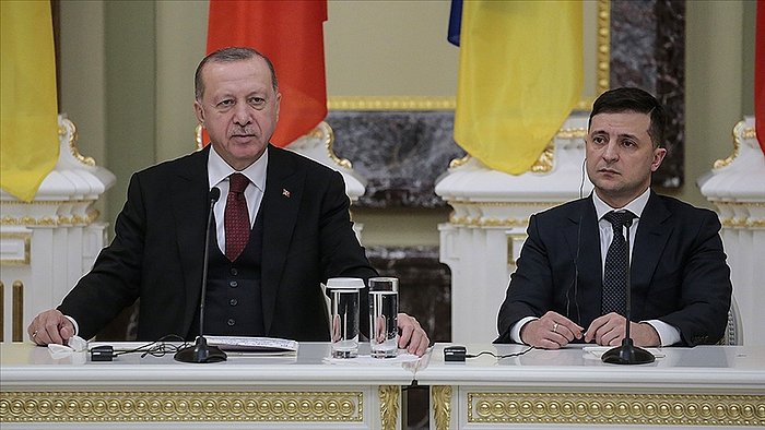 Erdoğan Kiev'de: "Ukrayna'nın Toprak Bütünlüğünü Destekliyoruz"