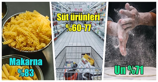 Yıllık Enflasyonun Açıklanmasının Ardından Marketlerdeki Ürünlerde Toplam Yüzde Kaç Artış Olduğunu Araştırdık