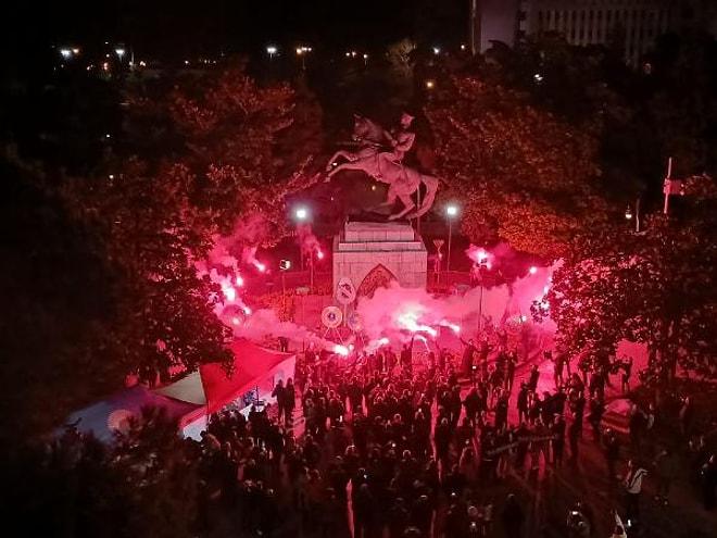 Samsun'da Atatürk Anıtına Yapılan Saldırıya Sosyal Medyadan Tepki Yağdı