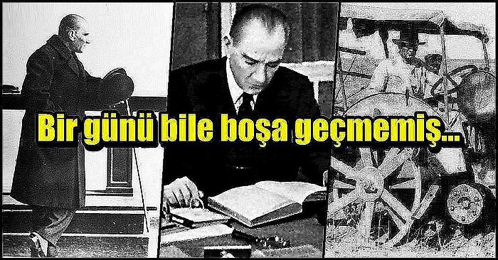 Atatürk'ün Günlüklerinden Geliyoruz: Büyük Önder Geçmişte Mayıs'ın İlk Haftasında Ne Yapmıştı?