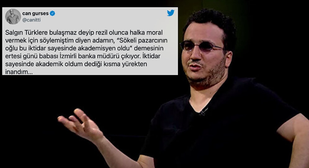 'Bu Hükümet Olmasa Akademisyen Olamazdım' Diyen Oytun Erbaş Tepkilerin Odağında