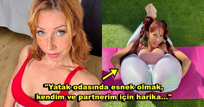 "Sosyal Medyanın En Esnek Kadını" Olduğunu İddia Eden Modelin Aşk Hayatına Dair Yaptığı Tuhaf Açıklamaları