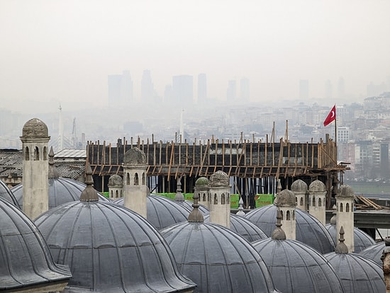 İBB, Süleymaniye'nin Silüetini Bozan İnşaat İçin 'Acil Durdurma' İstedi
