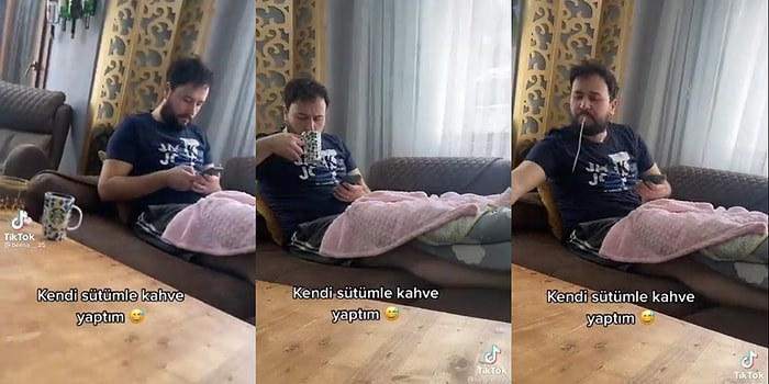 İçtiği Kahvenin İçinde Yeni Doğum Yapan Eşinin Sütü Olduğunu Öğrenen Adam Neye Uğradığını Şaşırdı