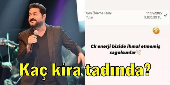 Birçok Ünlü İsmin Ardından Şarkıcı Serkan Kaya da Yüklü Elektrik Faturasını Paylaşarak İsyan Etti