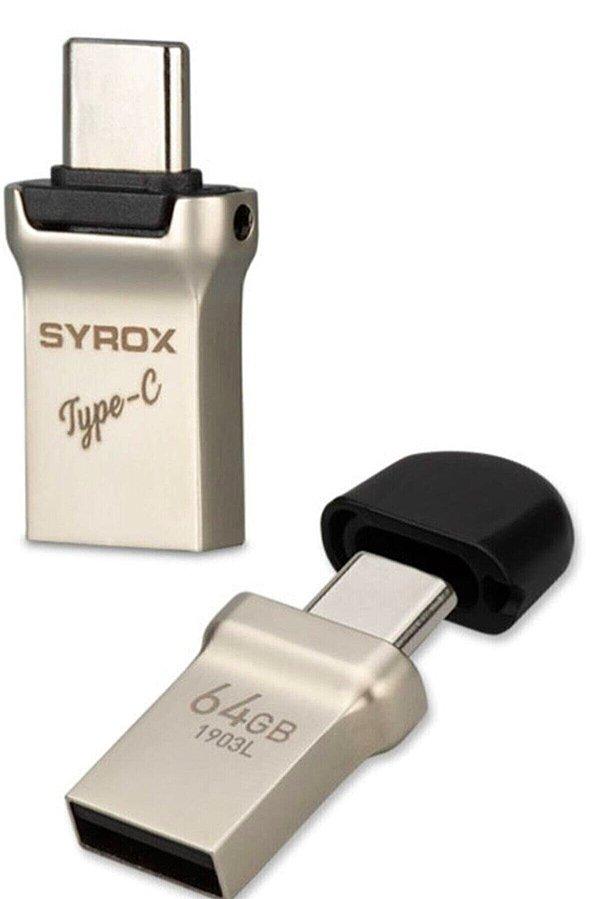 2. Syrox Syx-utc64 Type-c 64 Gb Usb Flash Bellek