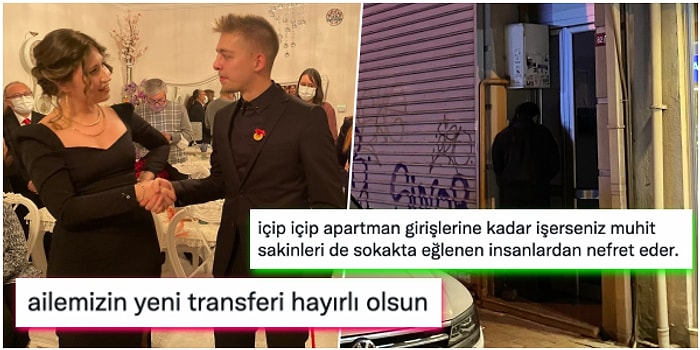 İçip İçip Apartman Girişine İşeyenden Başak Dizer'in Kocasına Son 24 Saatin Viral Olan Tweetleri