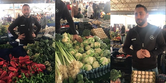 Antalya'da Bir Pazar Esnafı Sebze Fiyatlarını Saydı: 'Fasulye 60 Lira Oldu, Fiyatlar Satışları Azalttı'