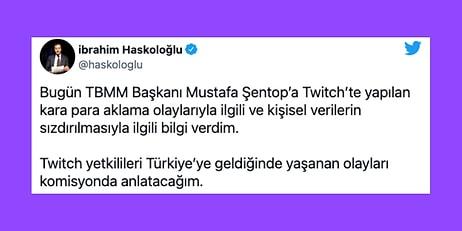 Twitch'teki Dolandırıcılık İddialarıyla İlgili Gazeteci Haskoloğlu Meclis Başkanı Şentop'u Bilgilendirdi