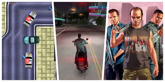 Çabuk GTA 6 Gelmeden: Geçmişten Günümüze GTA Serisinin Gelişimi Karşısında Gözlerinize İnanamayacaksınız!