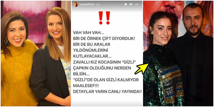 2. Sayfa Programının 'İhanet' İddiasından Sonra Gündem Olan Ali Atay ve Hazal Kaya'dan Olay Gönderme!